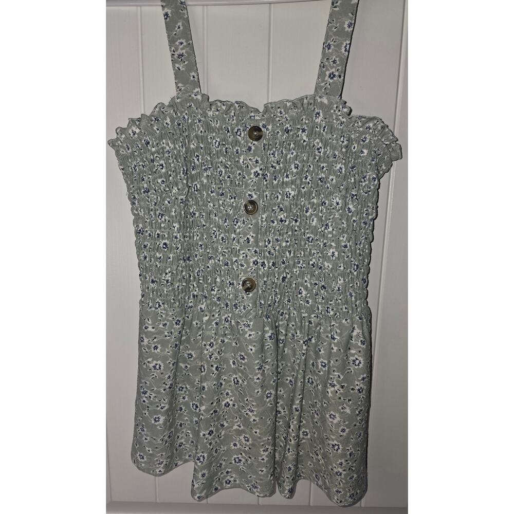 Wallflowers Boho Smocked Babydoll Tank Medium